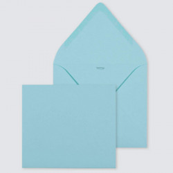 Enveloppe élégante gommée bleu marine 17x17 BUROMAC 96.035