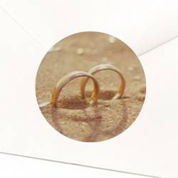 Stickers pour enveloppes mariage pleins de charme